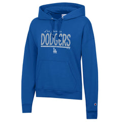 Los Angeles Dodgers Champion Women's Vintage Powerblend Hoodie - Royal Hoodies