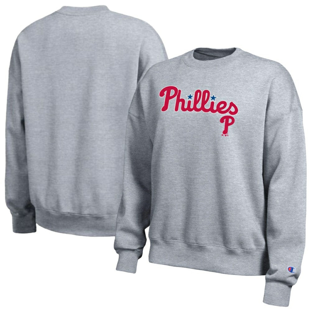 Philadelphia Phillies Champion Women's All-Star Sweatshirt - Heather Gray Sweatshirts