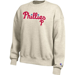 Philadelphia Phillies Champion Women's All-Star Sweatshirt - Oatmeal Sweatshirts
