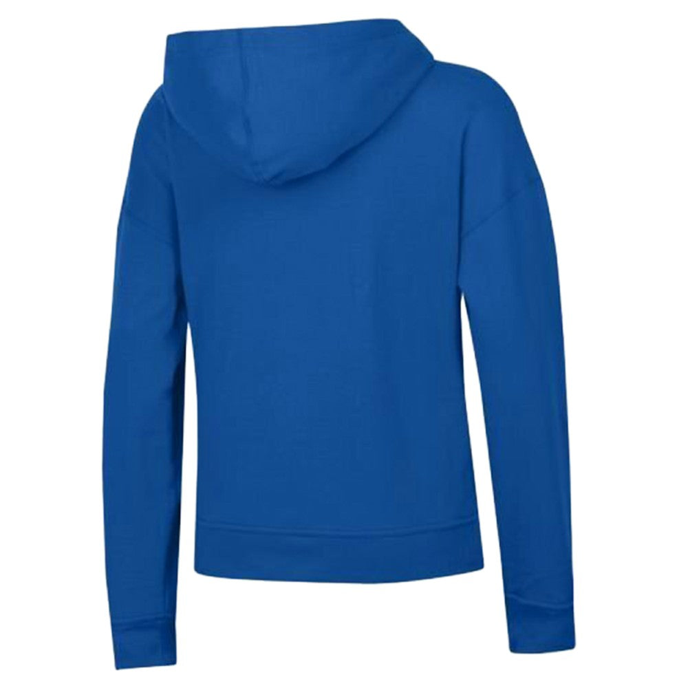 New York Mets Champion Women's Distressed Powerblend Hoodie - Royal Hoodies
