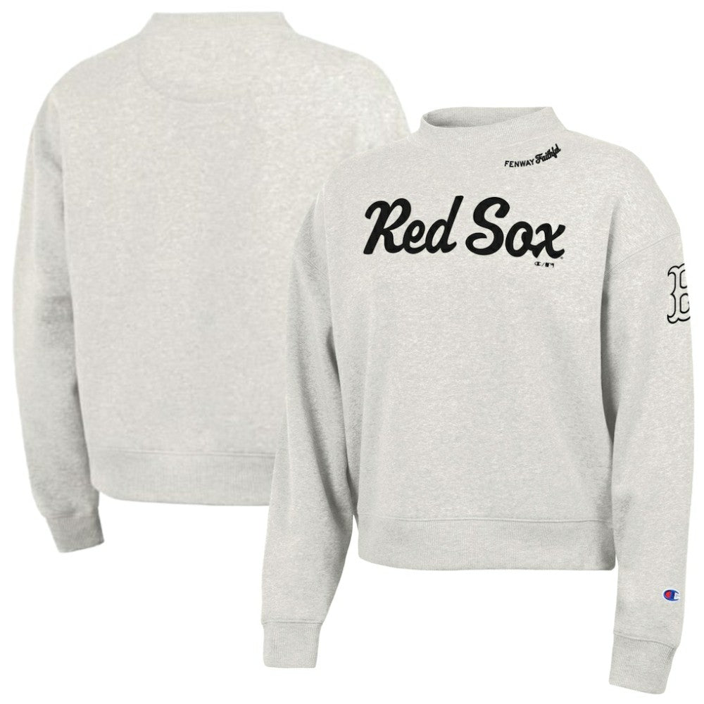 Boston Red Sox Champion Women's Triumph Tri-Blend Sweatshirt - Stone Sweatshirts