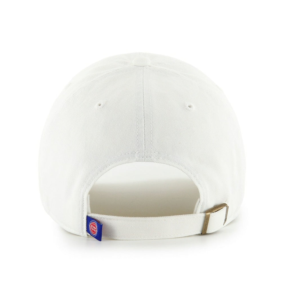 Detroit Pistons '47 Clean Up Adjustable Hat White