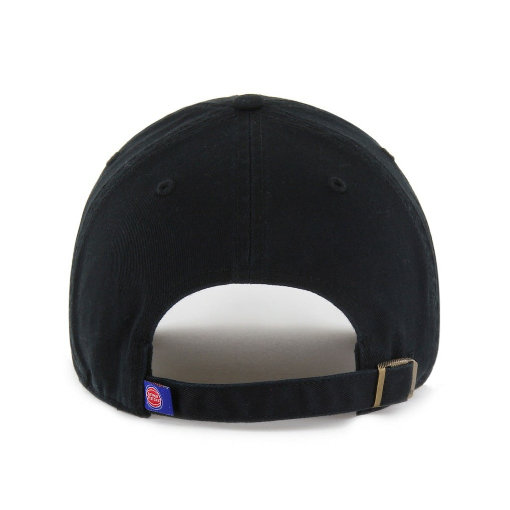 Detroit Pistons '47 Clean Up Adjustable Hat Black