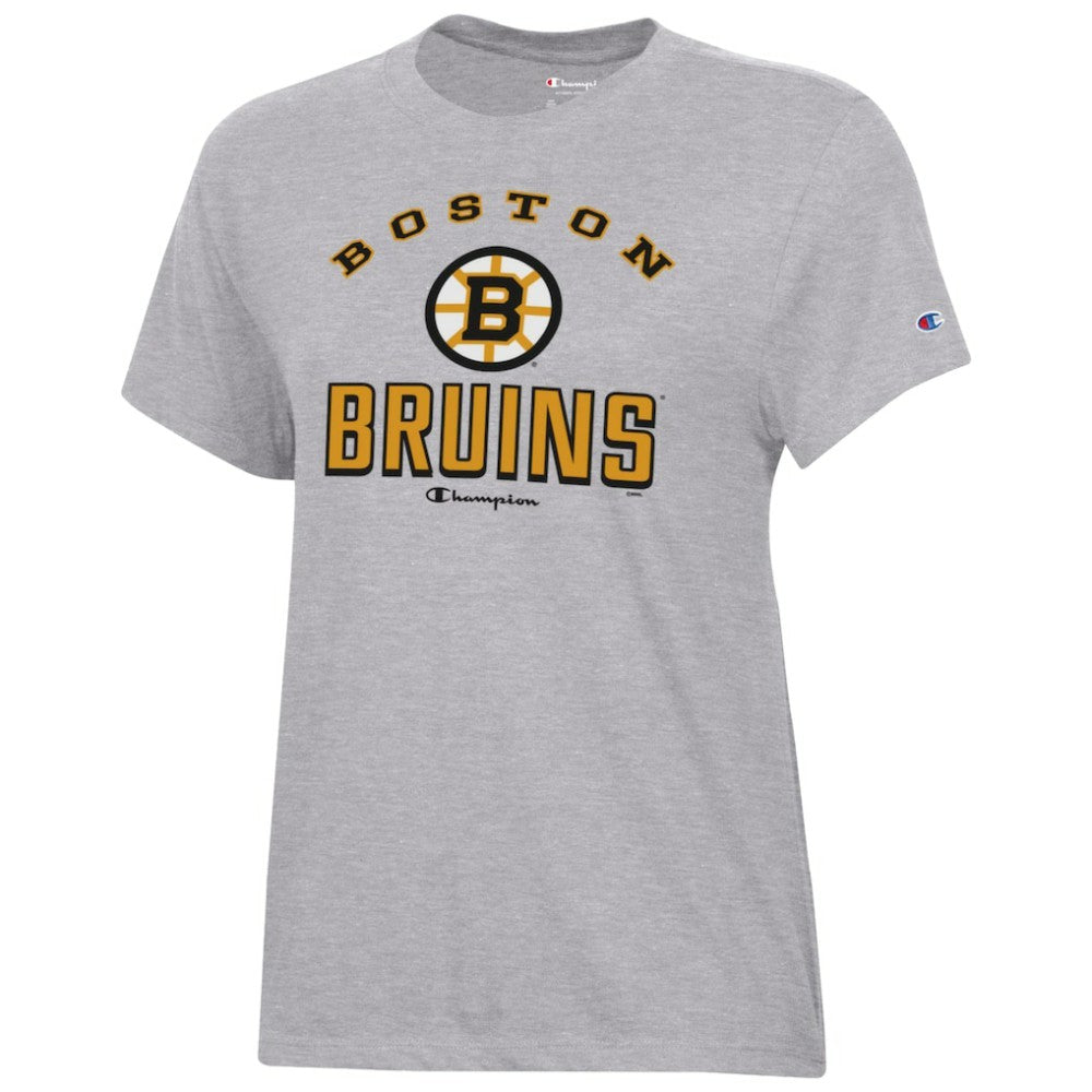 NHL Boston Bruins Champion Women's Core T-Shirt - Gray
