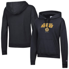 NHL Boston Bruins Champion Women's Powerblend Fleece Hoodie - Black