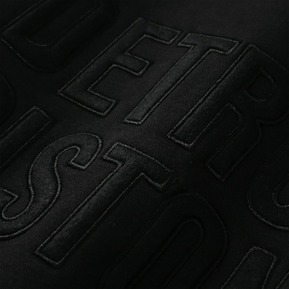 Detroit Pistons Phantom Fleece Sweatshirt Black