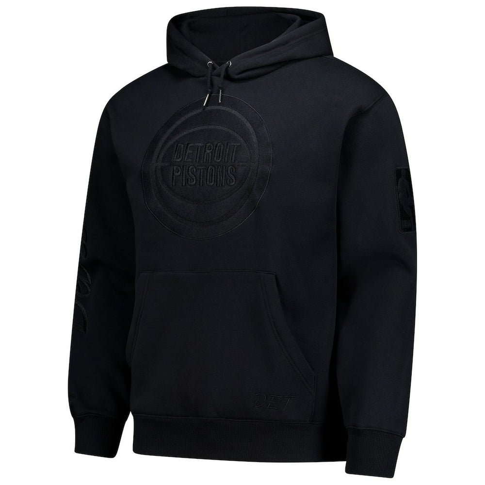 Detroit Pistons Phantom Fleece Hoodie Black