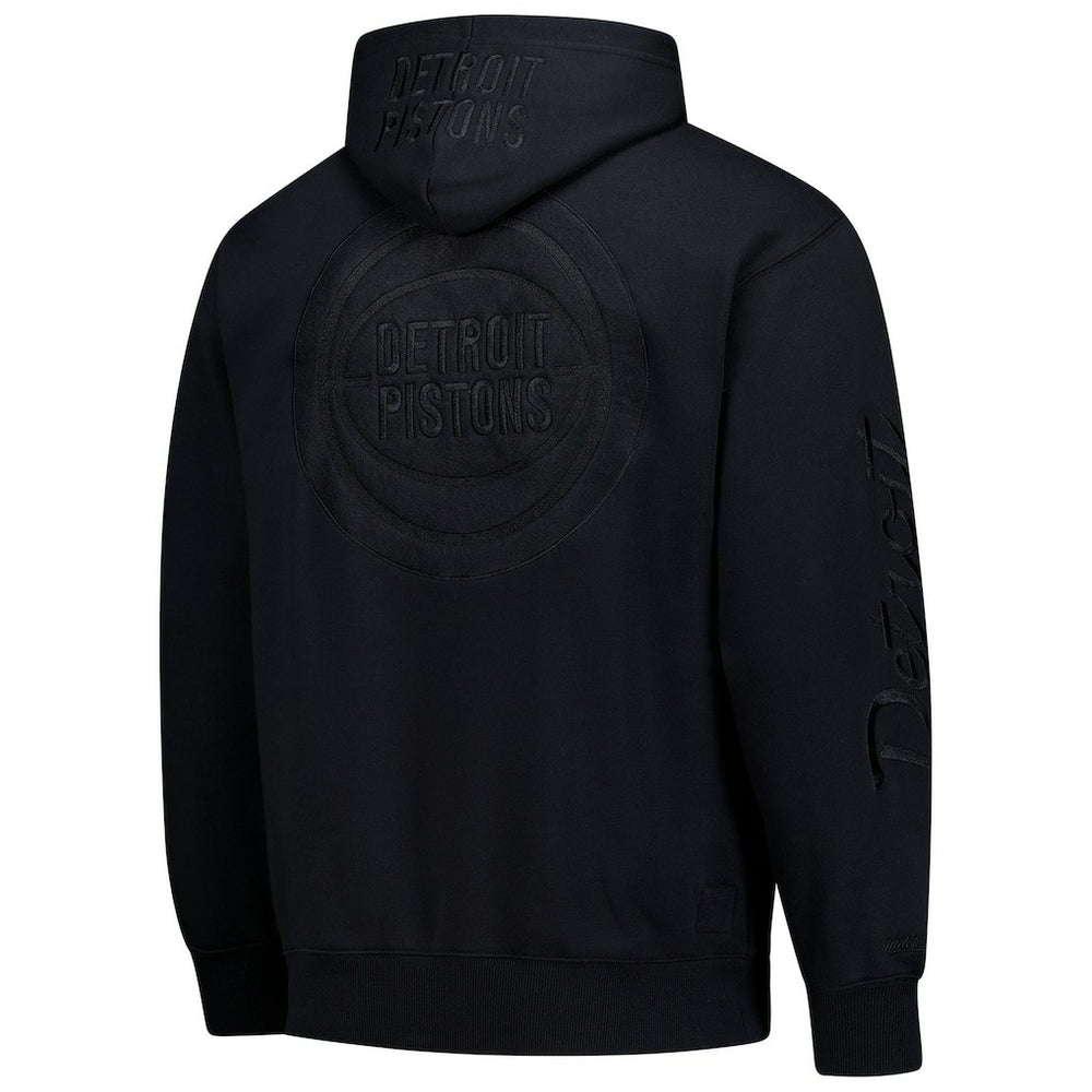 Detroit Pistons Phantom Fleece Hoodie Black