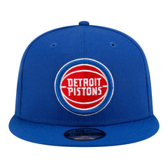 Detroit Pistons One Tone Team 9FIFTY Adjustable Hat Blue