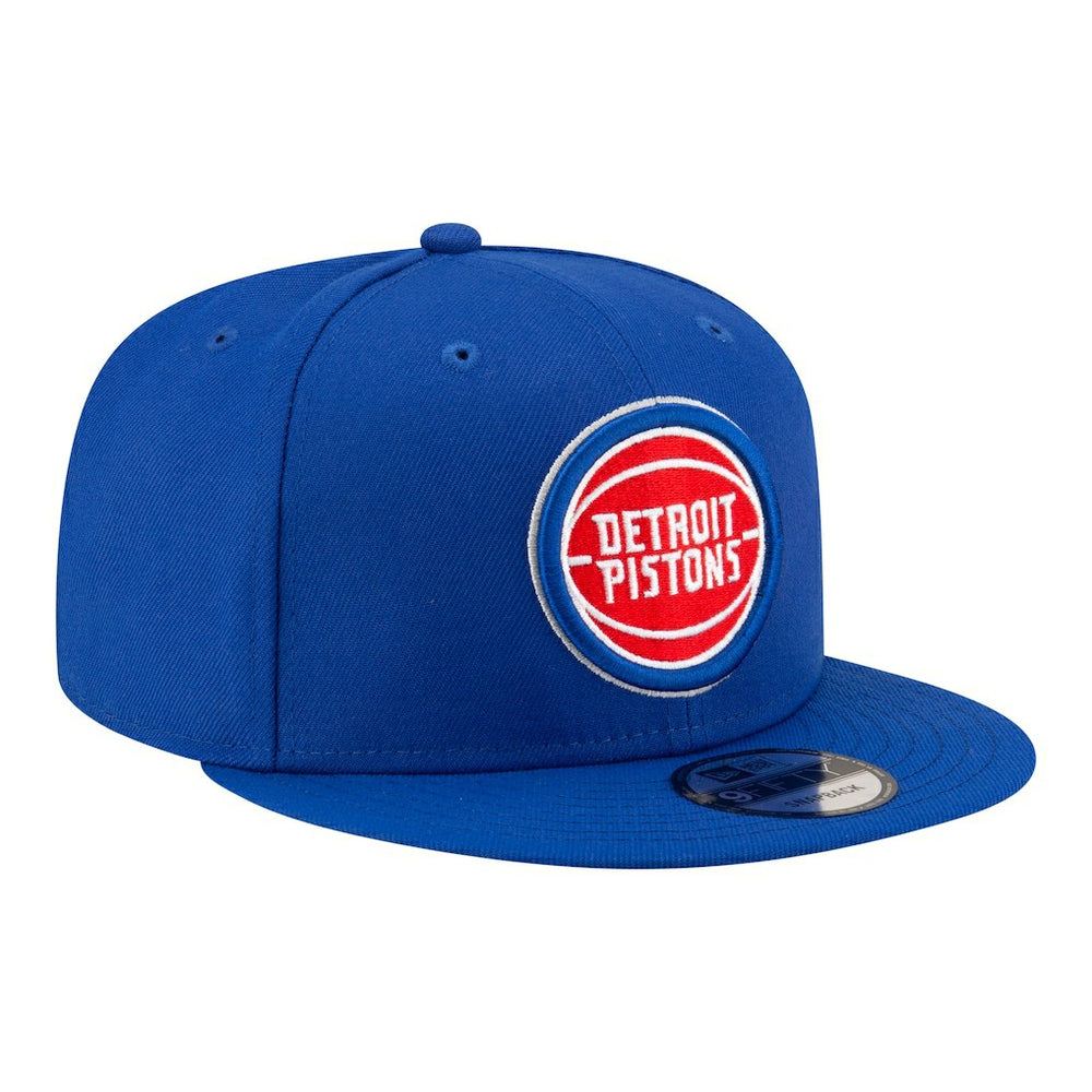 Detroit Pistons One Tone Team 9FIFTY Adjustable Hat Blue