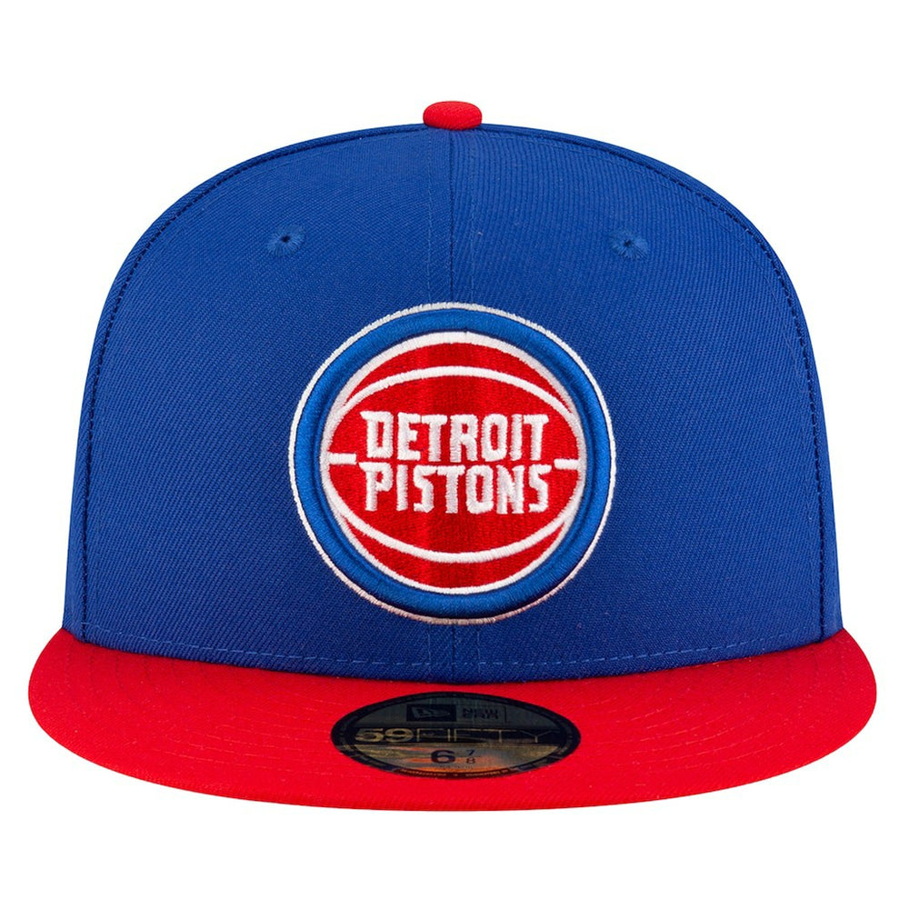 Detroit Pistons Two-Tone 59FIFTY Fitted Hat Blue
