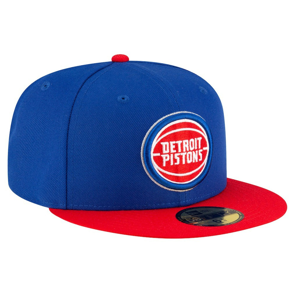 Detroit Pistons Two-Tone 59FIFTY Fitted Hat Blue