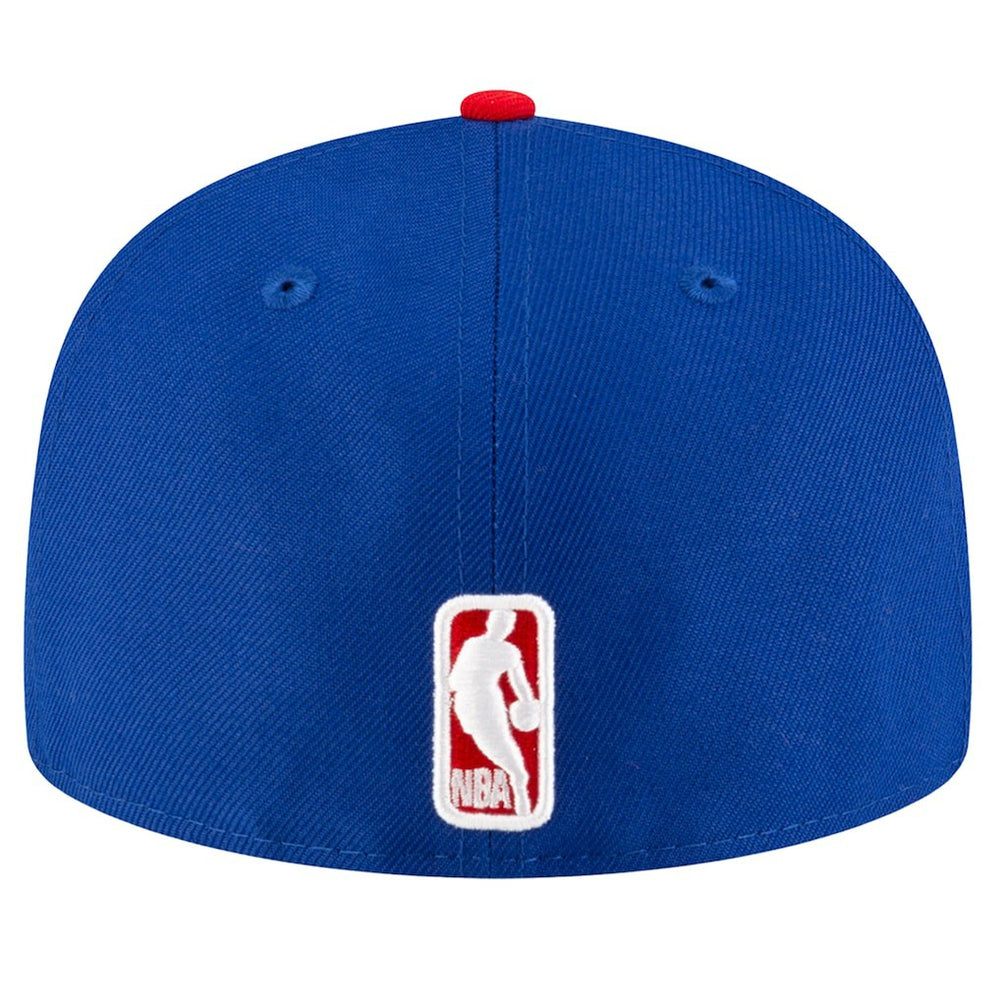 Detroit Pistons Two-Tone 59FIFTY Fitted Hat Blue