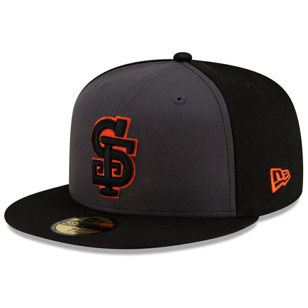 San Francisco Giants New Era Authentic Collection Alternate 59FIFTY Fitted Hat - Gray/Black Hats