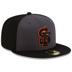 San Francisco Giants New Era Authentic Collection Alternate 59FIFTY Fitted Hat - Gray/Black Hats