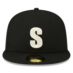 Seattle Mariners New Era Authentic Collection 59FIFTY Fitted Hat - Black Hats