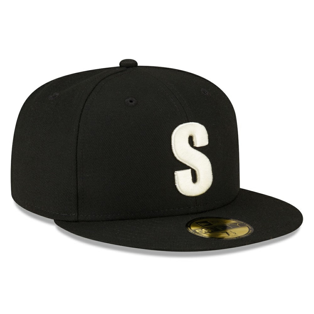 Seattle Mariners New Era Authentic Collection 59FIFTY Fitted Hat - Black Hats