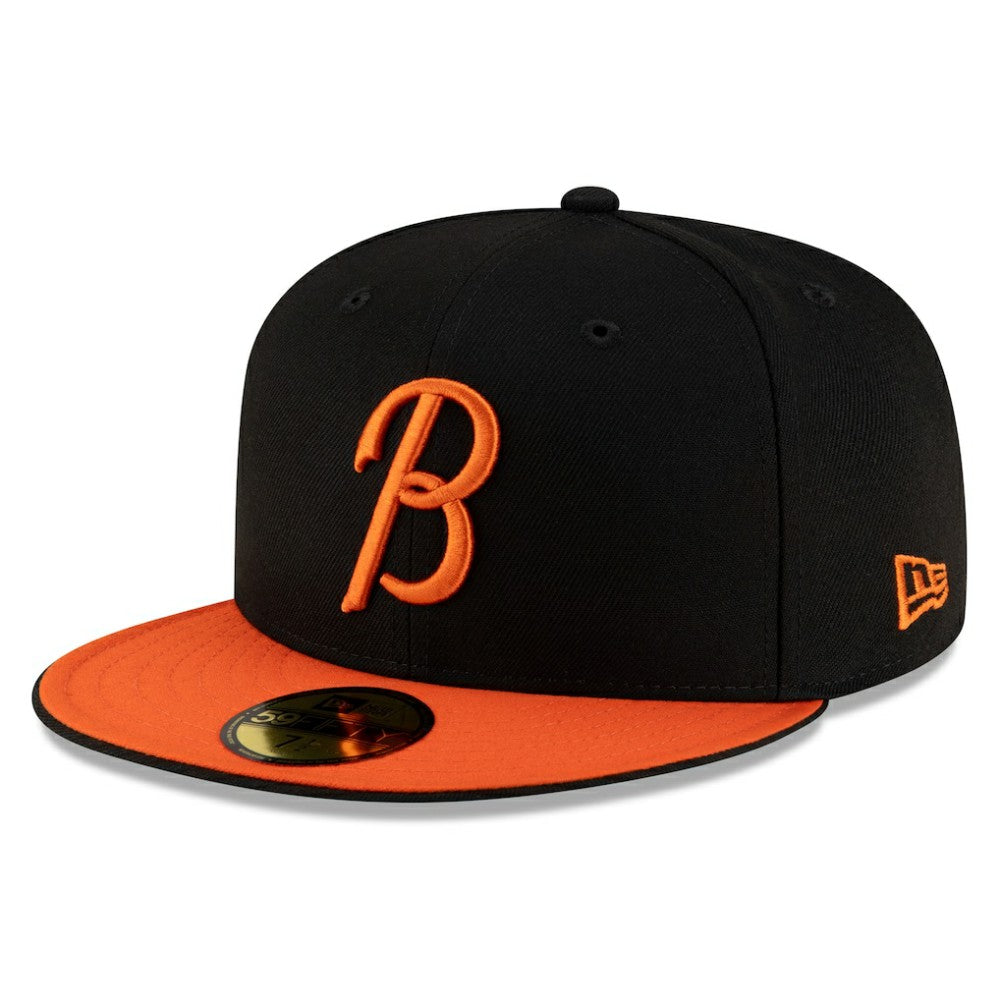 Baltimore Orioles New Era Authentic Collection 59FIFTY Fitted Hat - Black/Orange Hats