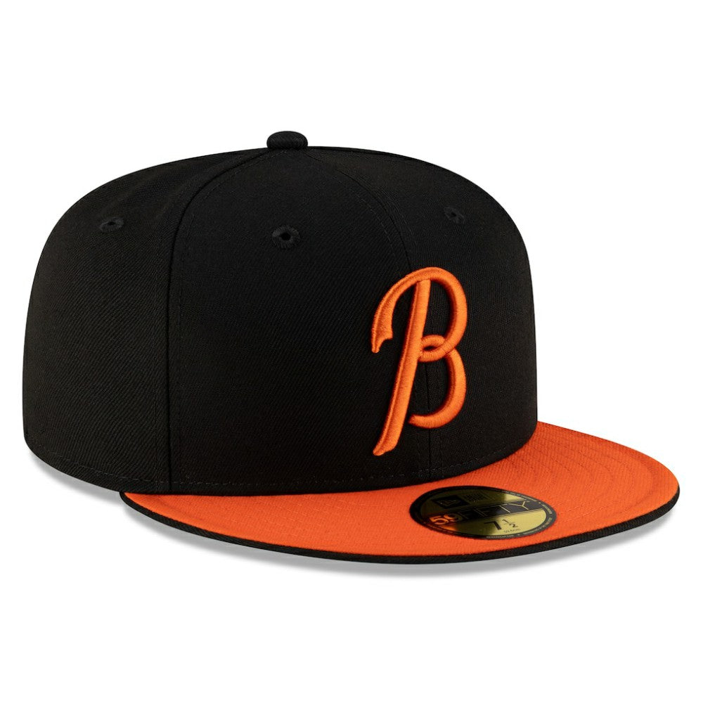 Baltimore Orioles New Era Authentic Collection 59FIFTY Fitted Hat - Black/Orange Hats