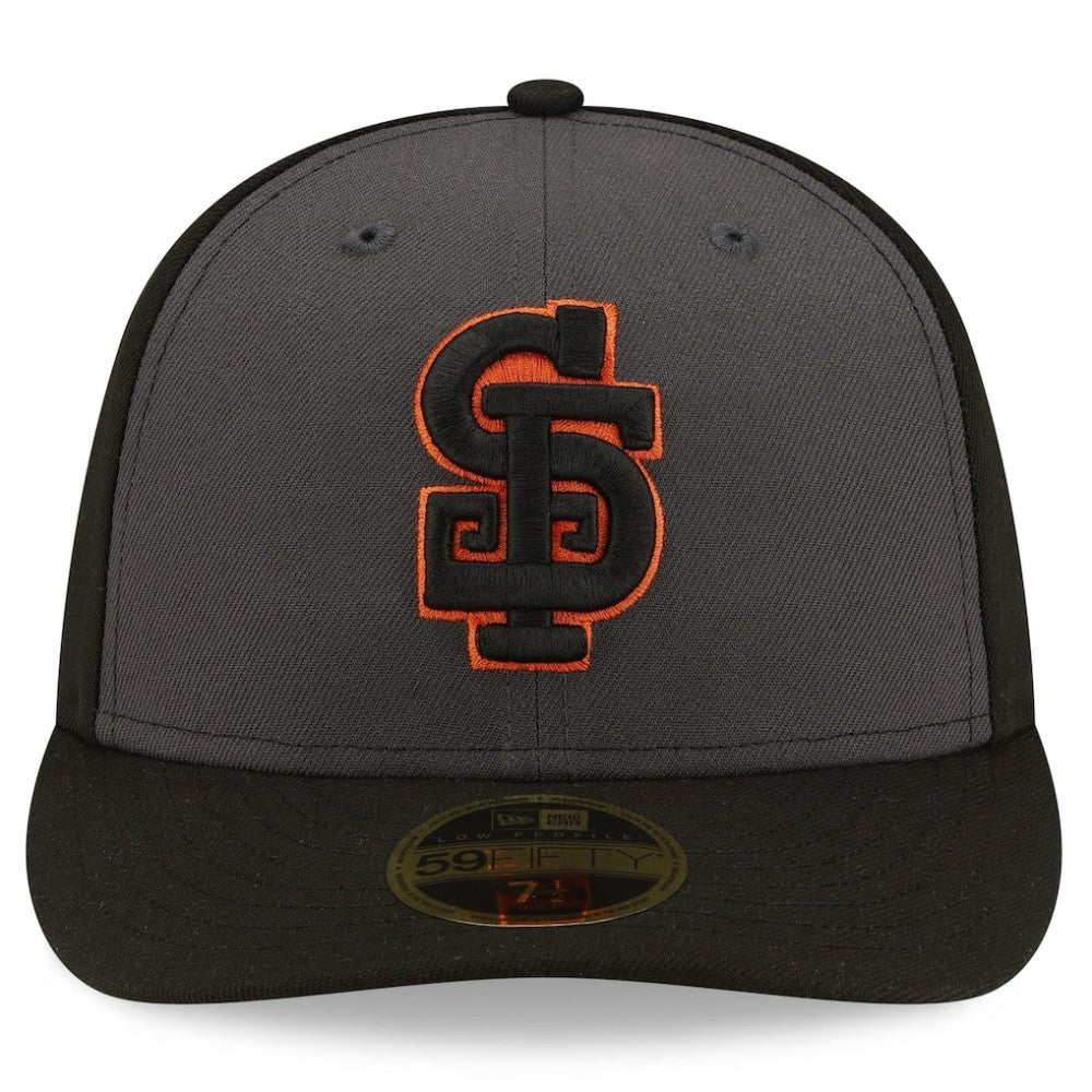 San Francisco Giants New Era Authentic Collection Alternate Low Profile 59FIFTY Fitted Hat - Gray/Black Hats