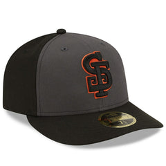 San Francisco Giants New Era Authentic Collection Alternate Low Profile 59FIFTY Fitted Hat - Gray/Black Hats