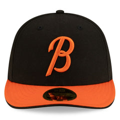Baltimore Orioles New Era Authentic Collection Low Profile 59FIFTY Fitted Hat - Black/Orange Hats