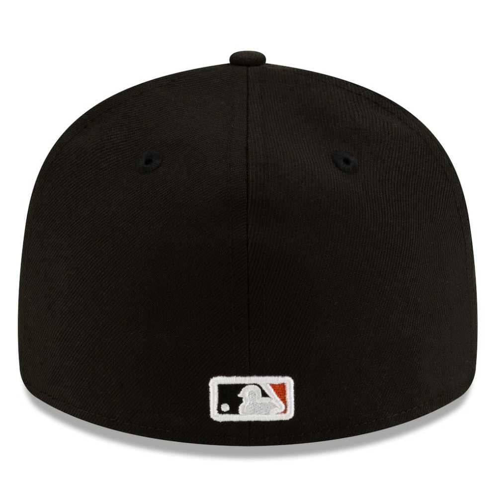 Baltimore Orioles New Era Authentic Collection Low Profile 59FIFTY Fitted Hat - Black/Orange Hats