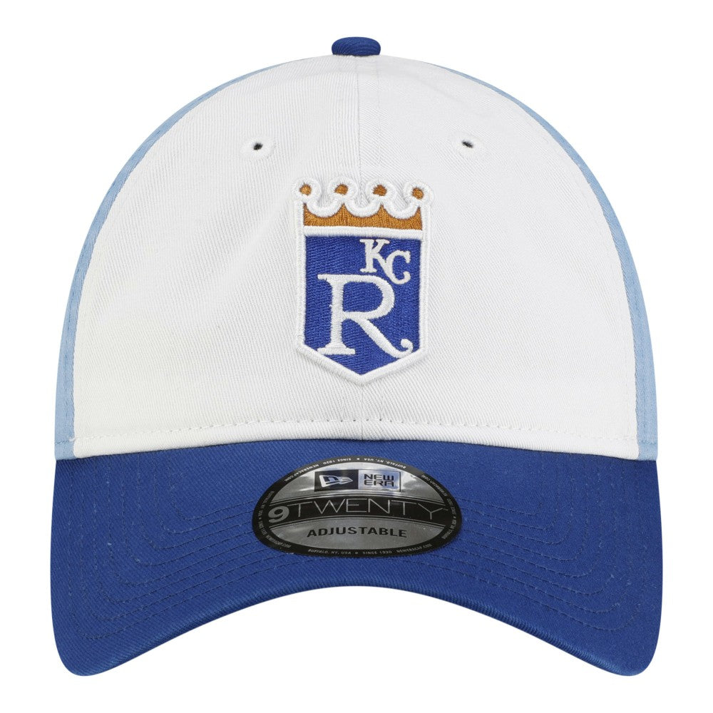 Kansas City Royals New Era Replica Core Classic 9TWENTY Adjustable Hat - Blue Hats