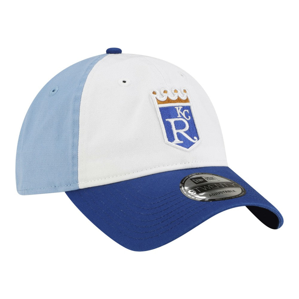 Kansas City Royals New Era Replica Core Classic 9TWENTY Adjustable Hat - Blue Hats
