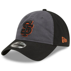 San Francisco Giants New Era Replica Alternate 9TWENTY Adjustable Hat - Gray/Black Hats