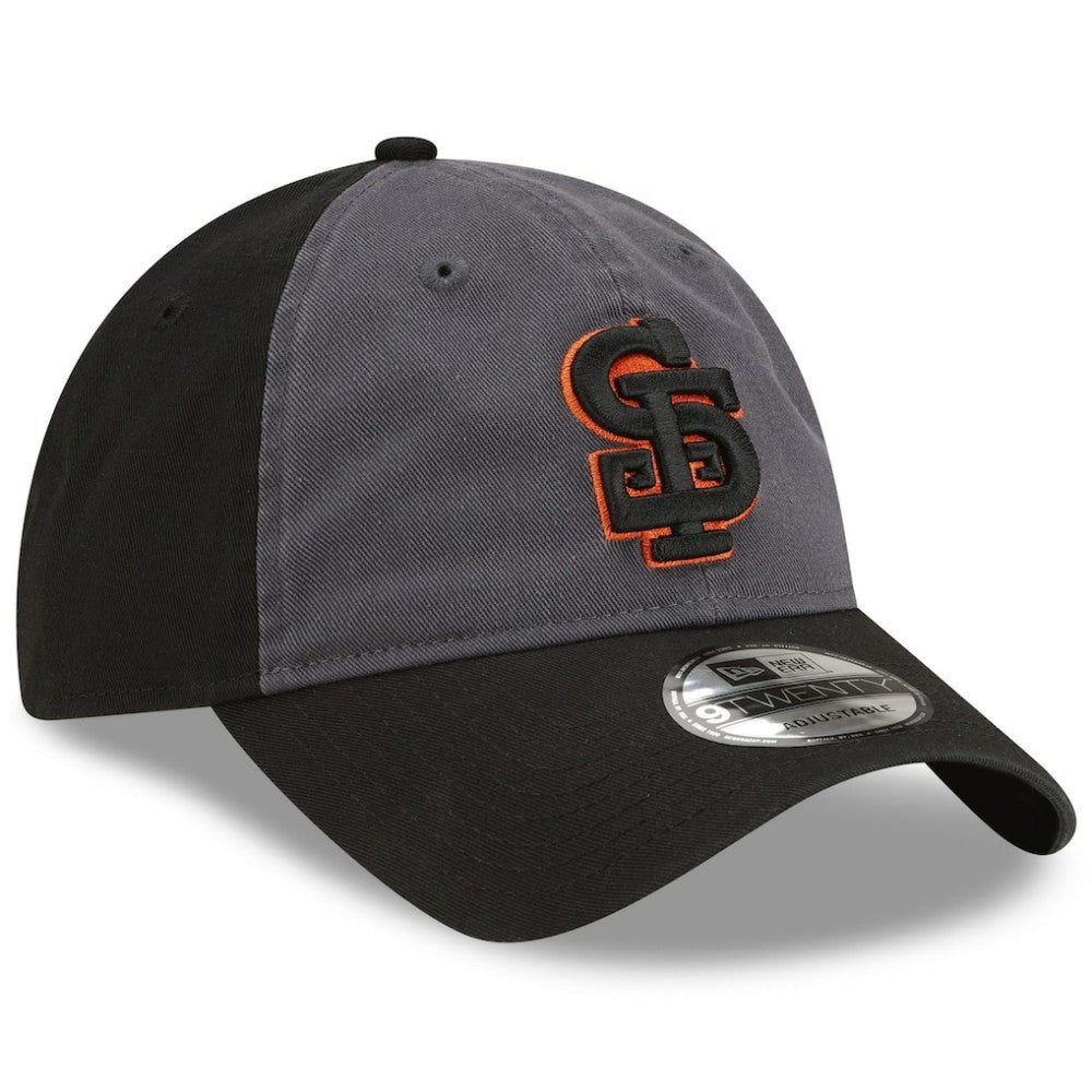San Francisco Giants New Era Replica Alternate 9TWENTY Adjustable Hat - Gray/Black Hats