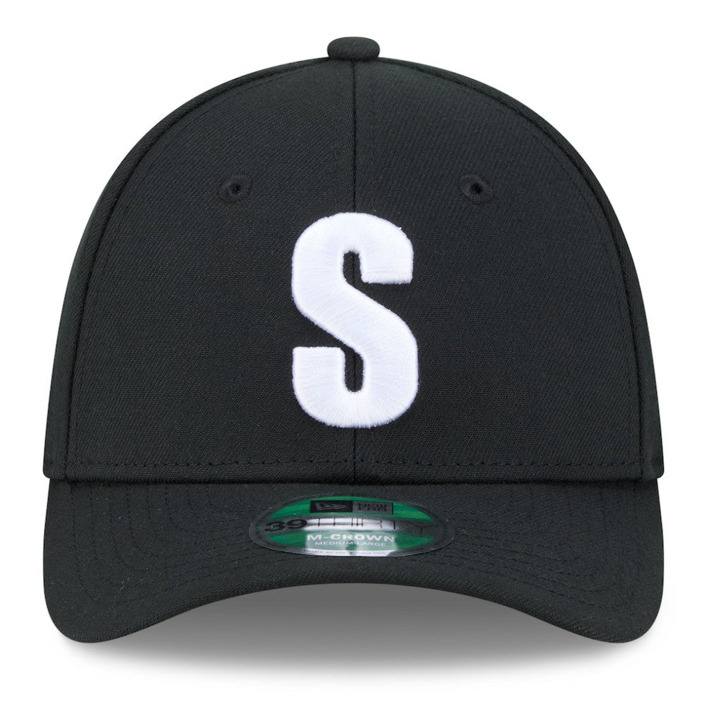 Seattle Mariners New Era Authentic Collection Player Replica 39THIRTY M-Crown Flex Hat - Black Hats
