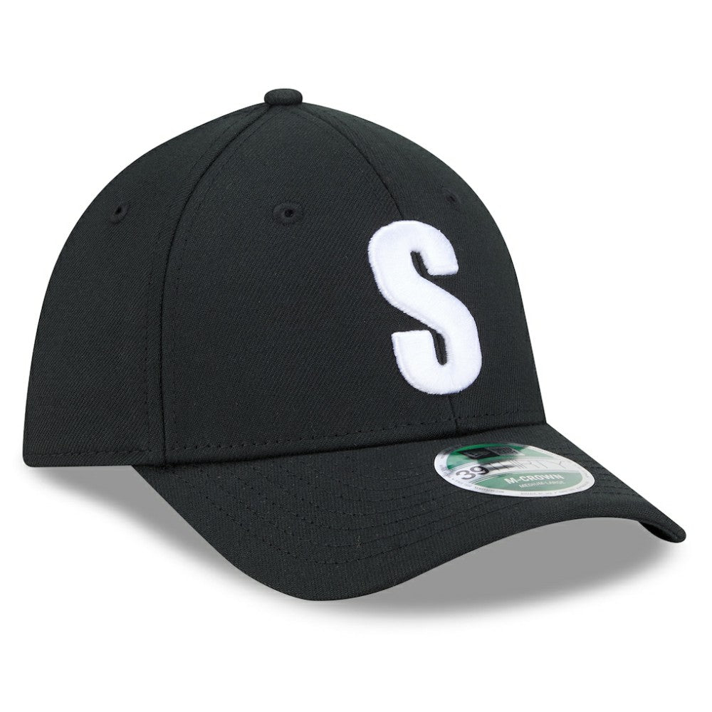 Seattle Mariners New Era Authentic Collection Player Replica 39THIRTY M-Crown Flex Hat - Black Hats