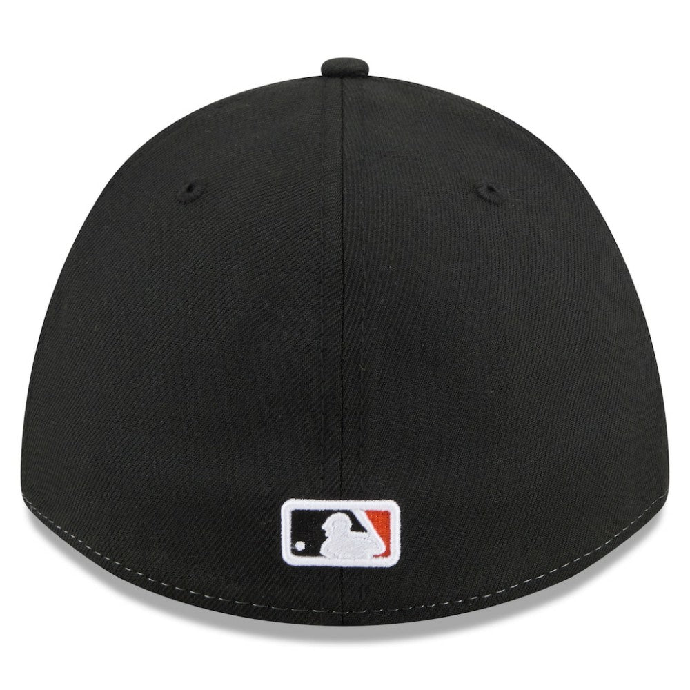 San Francisco Giants New Era Player Replica Alternate 39THIRTY Flex Hat - Gray/Black Hats