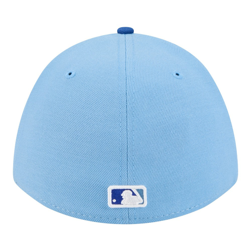 Kansas City Royals New Era Player Replica 39THIRTY M-Crown Flex Hat - White/Royal Hats