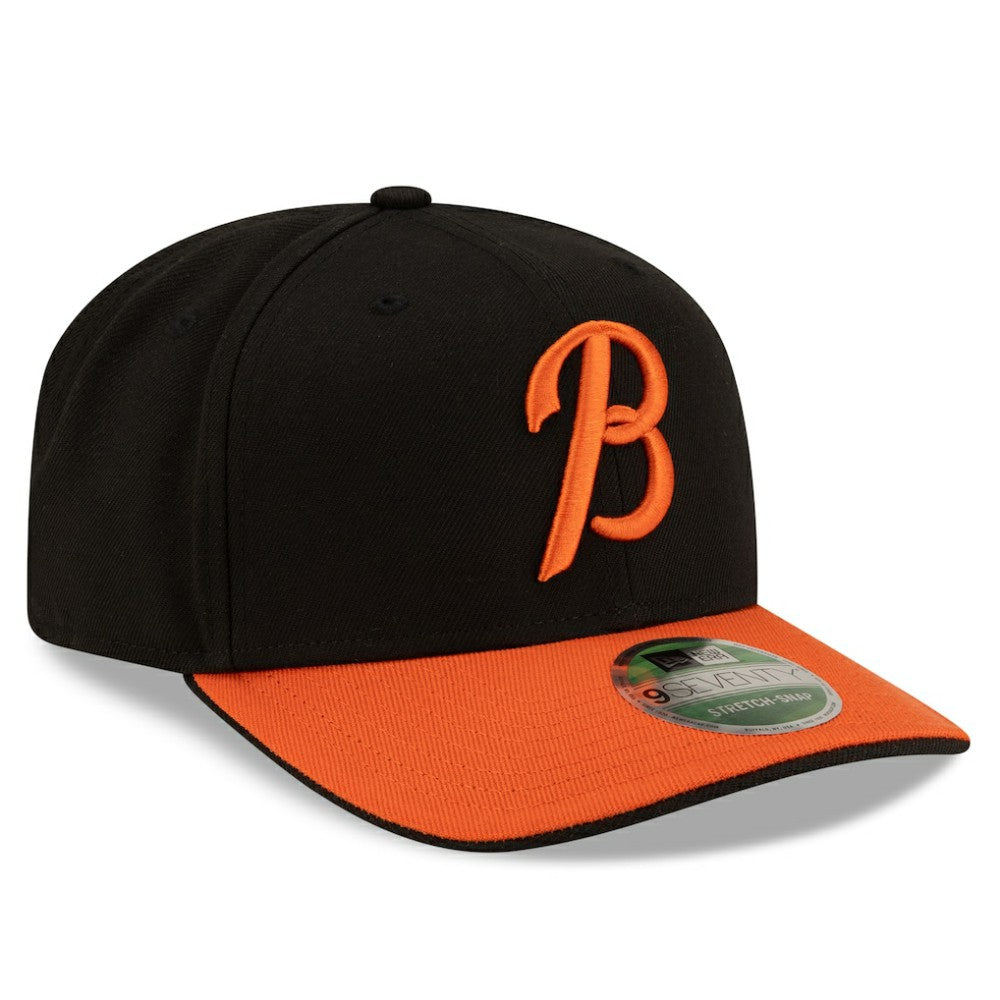 Baltimore Orioles New Era Player Replica 9SEVENTY Adjustable Hat - Black/Orange Hats