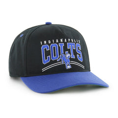 Indianapolis Colts '47 Flection Relaxed Hitch Adjustable Hat Black