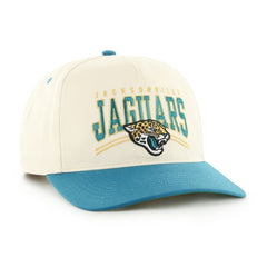 Jacksonville Jaguars '47 Flection Relaxed Hitch Adjustable Hat Natural