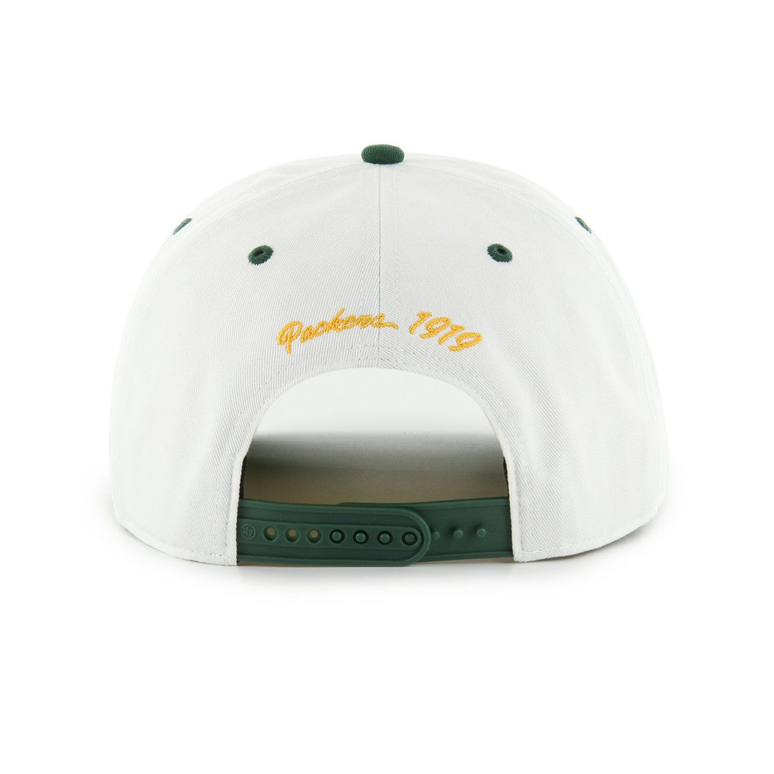 Green Bay Packers '47 Soar Relaxed Hitch Adjustable Hat White
