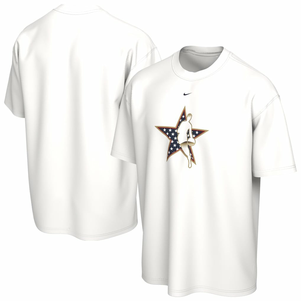 2026 NBA All-Star Game Star USA T-Shirt White