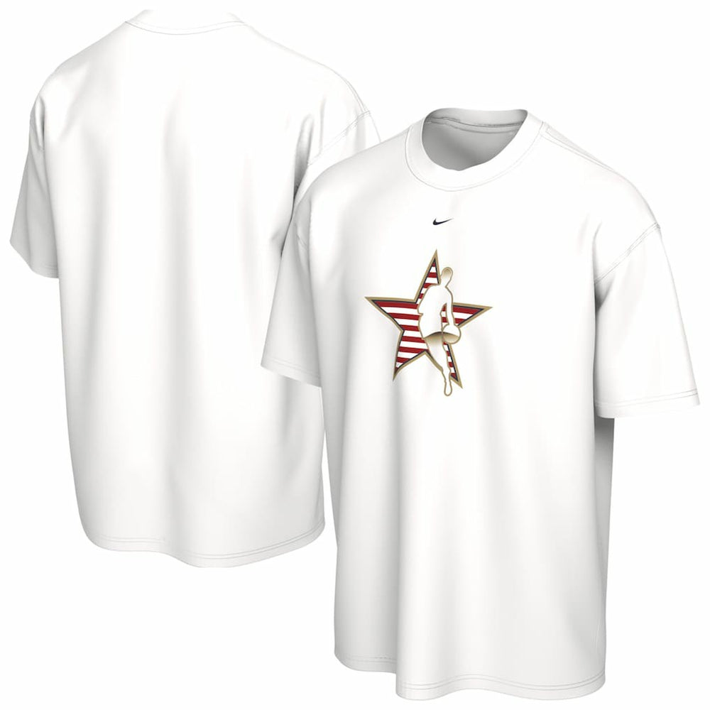 2026 NBA All-Star Game Stripe USA T-Shirt White