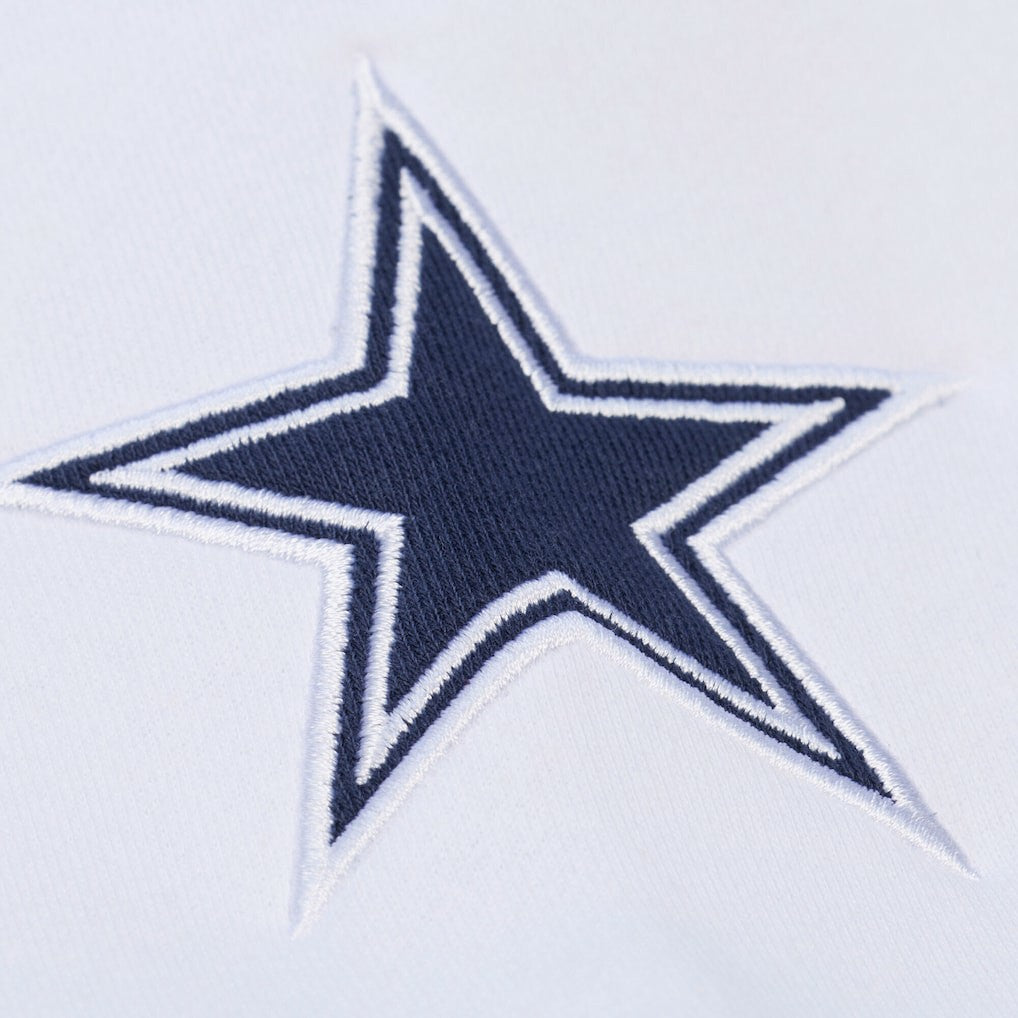 Dallas Cowboys White Out Fleece Sweatshirt White