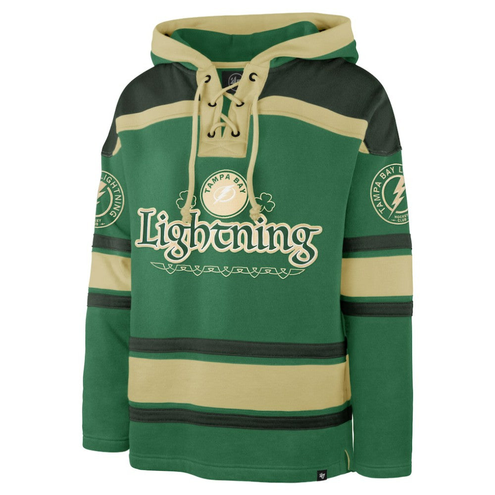 NHL Tampa Bay Lightning '47 McLucky Superior Lacer Hoodie - Kelly Green