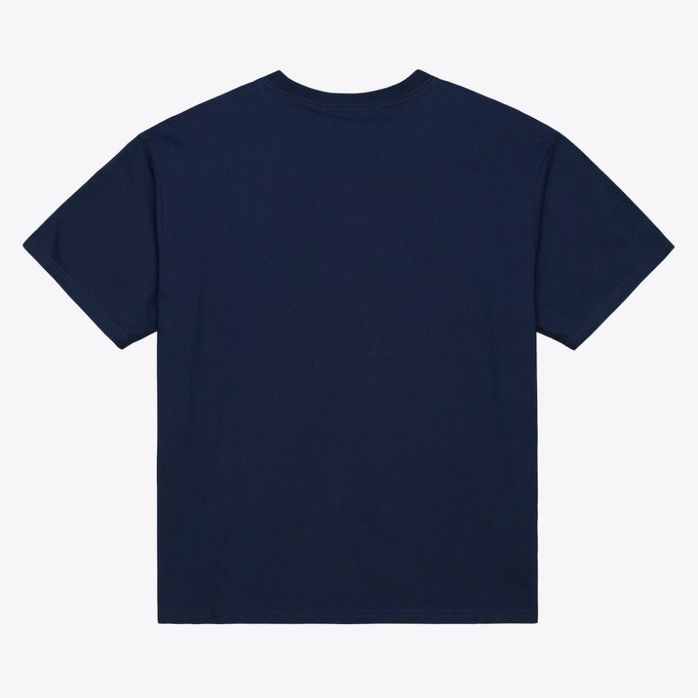 Detroit Tigers Mitchell & Ness Script Sweep Arch T-Shirt - Navy T-shirts