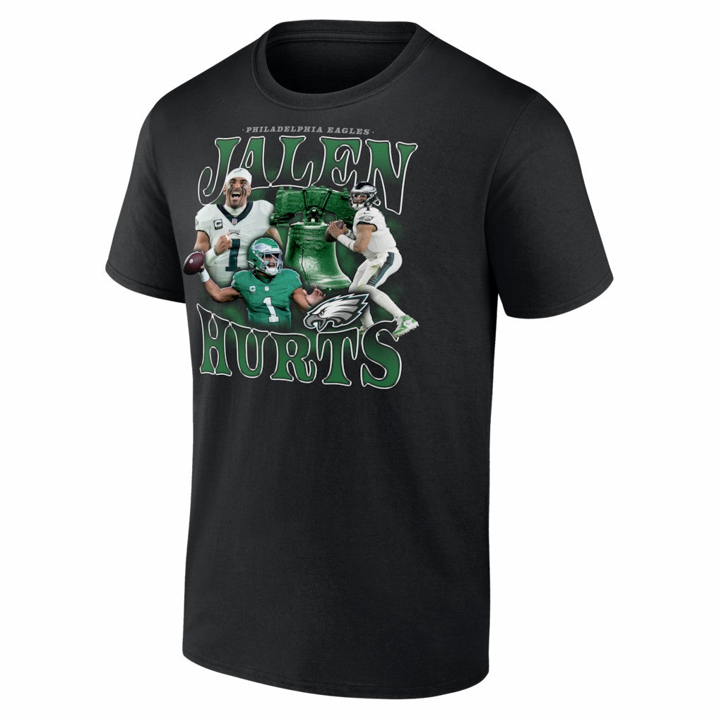 Jalen Hurts Philadelphia Eagles Notorious T-Shirt Black