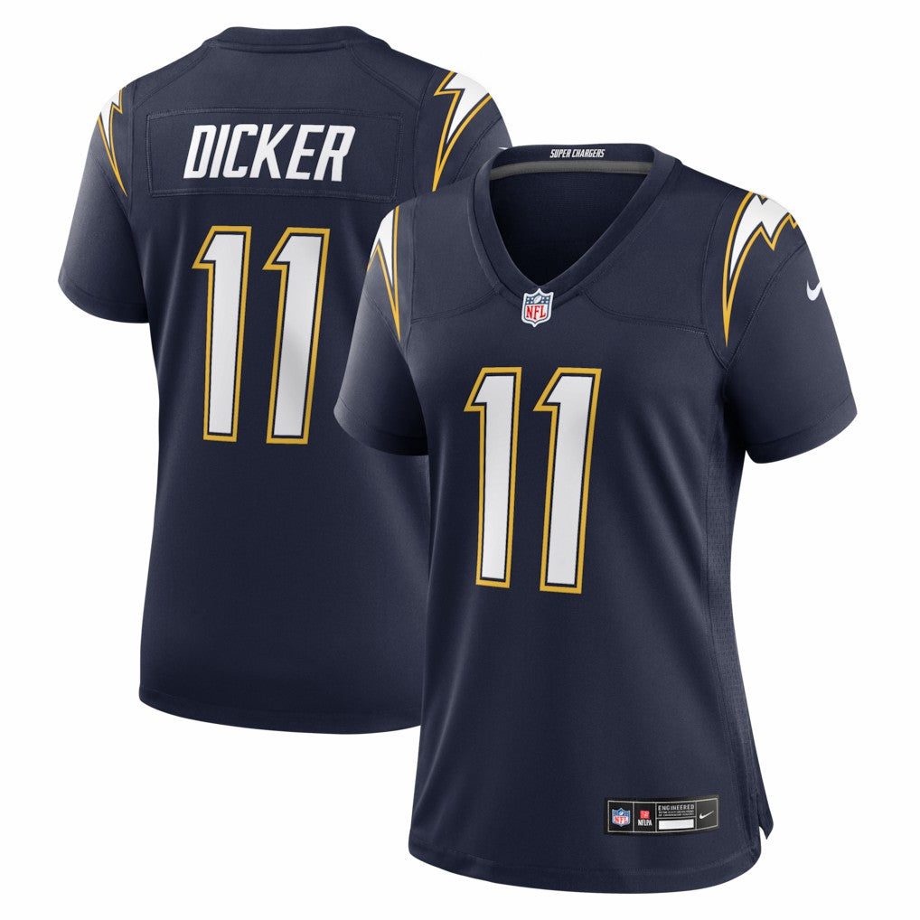 Cameron Dicker Los Angeles Chargers Women's Alternate Game Jersey Navy