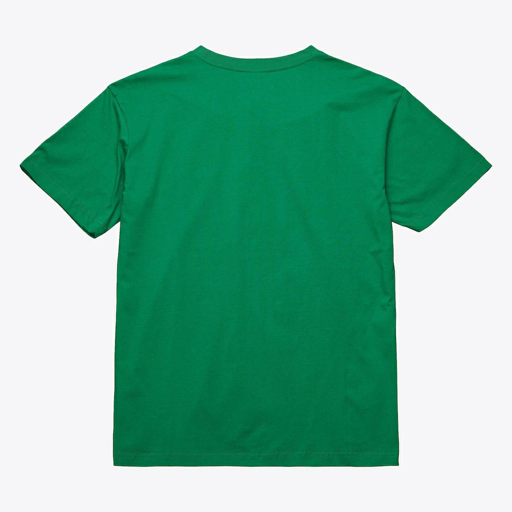 Boston Celtics Unisex Hardwood Classics Arch T-Shirt Kelly Green