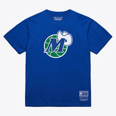 Dallas Mavericks Unisex Hardwood Classics Arch T-Shirt Royal