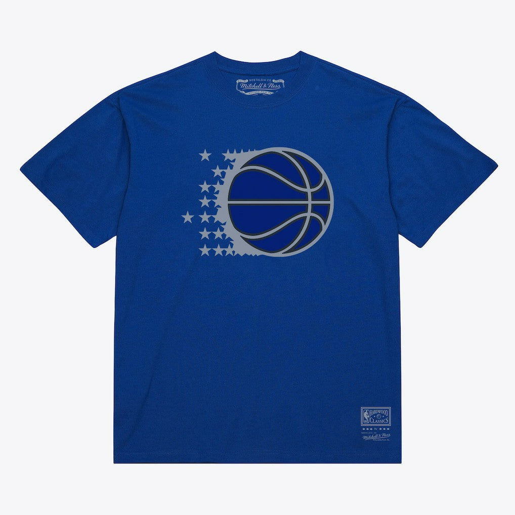 Orlando Magic Unisex Hardwood Classics Arch T-Shirt Royal