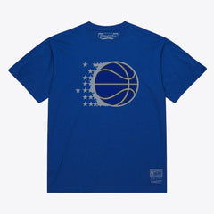 Orlando Magic Unisex Hardwood Classics Arch T-Shirt Royal